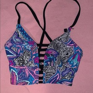 pattern bikini top!